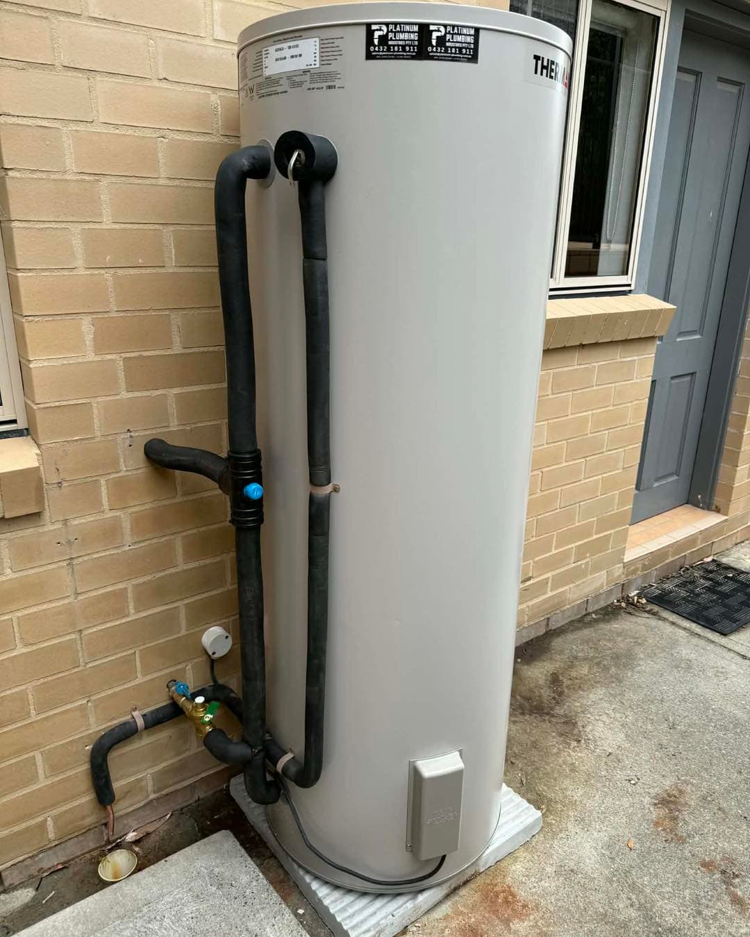 After — Hot Water System Replacement