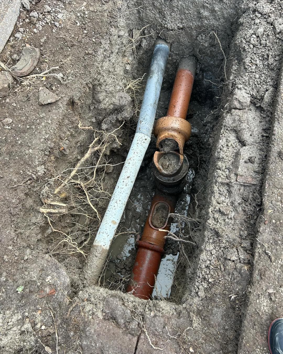 Before: Sewer Shaft Replacement